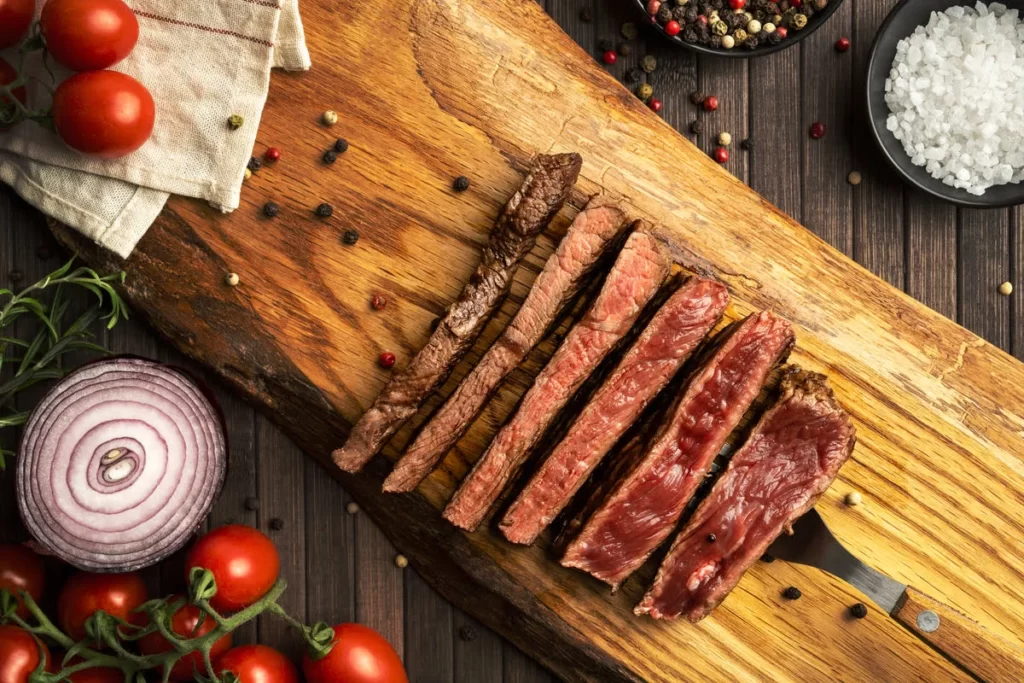 Stopnie wysmażenia steka wołowego