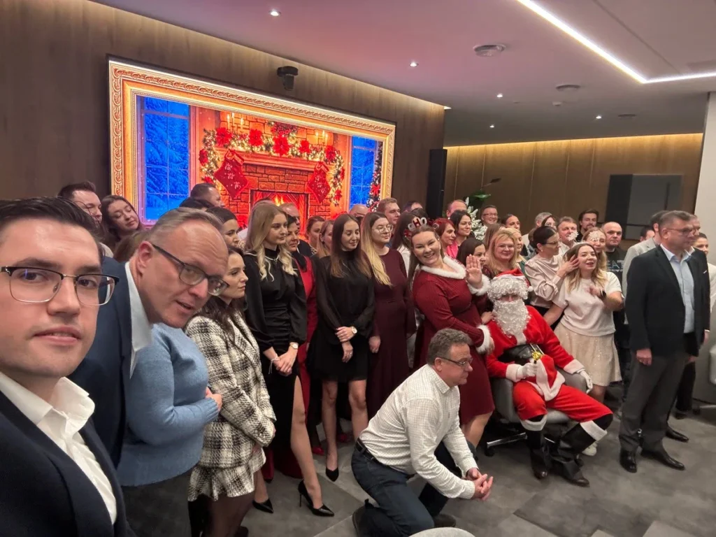 Wigilijne spotkanie zespołu Zakrzewscy