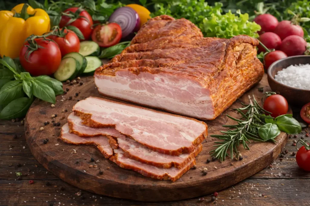 Boczek wieprzowy Zakrzewscy, produkt z ZMStanisławów